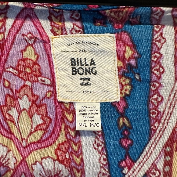 Billabong - Paisley Kimono (Size M/L) - Picture 4 of 9